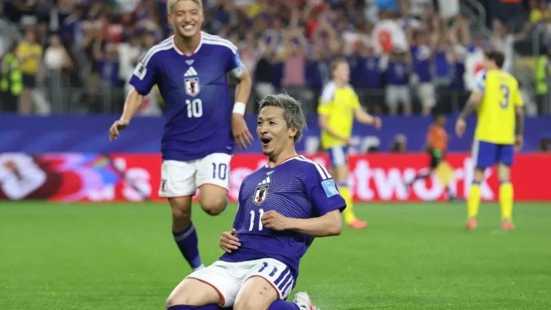 Japão empata com a Suécia e será o adversário do Brasil