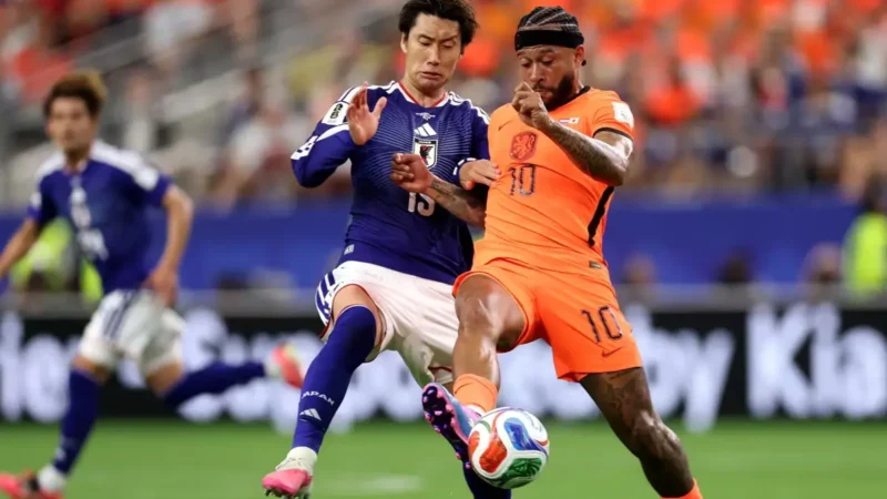 Japão reage duas vezes contra a Holanda e amplia invencibilidade diante de europeus