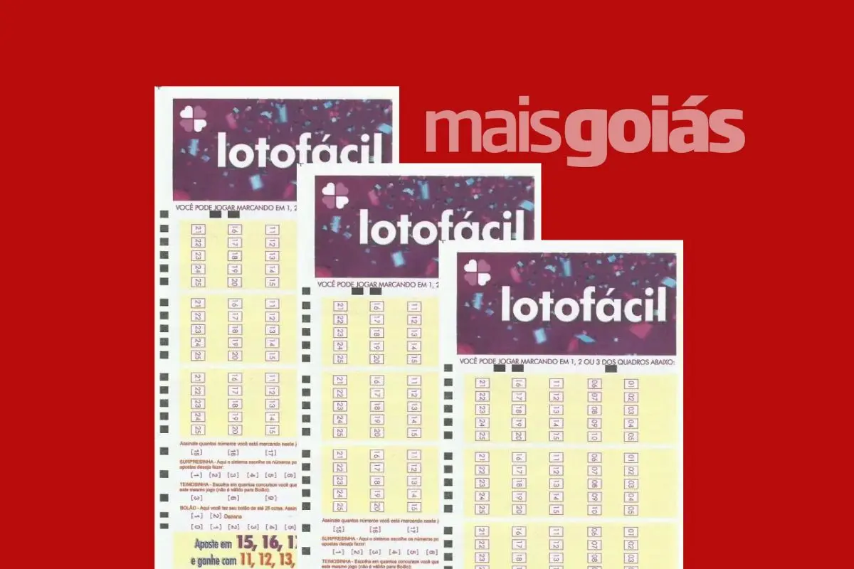Lotofácil 3721: resultado e prêmios para Goiás
