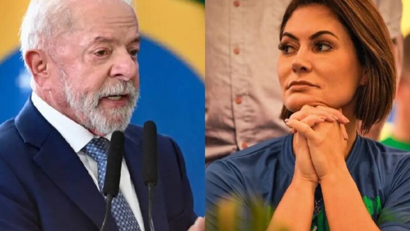 Nova pesquisa AtlasIntel testa disputa Michelle x Lula após crise na família Bolsonaro