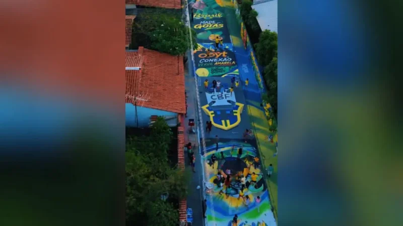 ‘Made in Goiás’: arte de rua reúne Neymar, pequi e identidade goiana em Trindade
