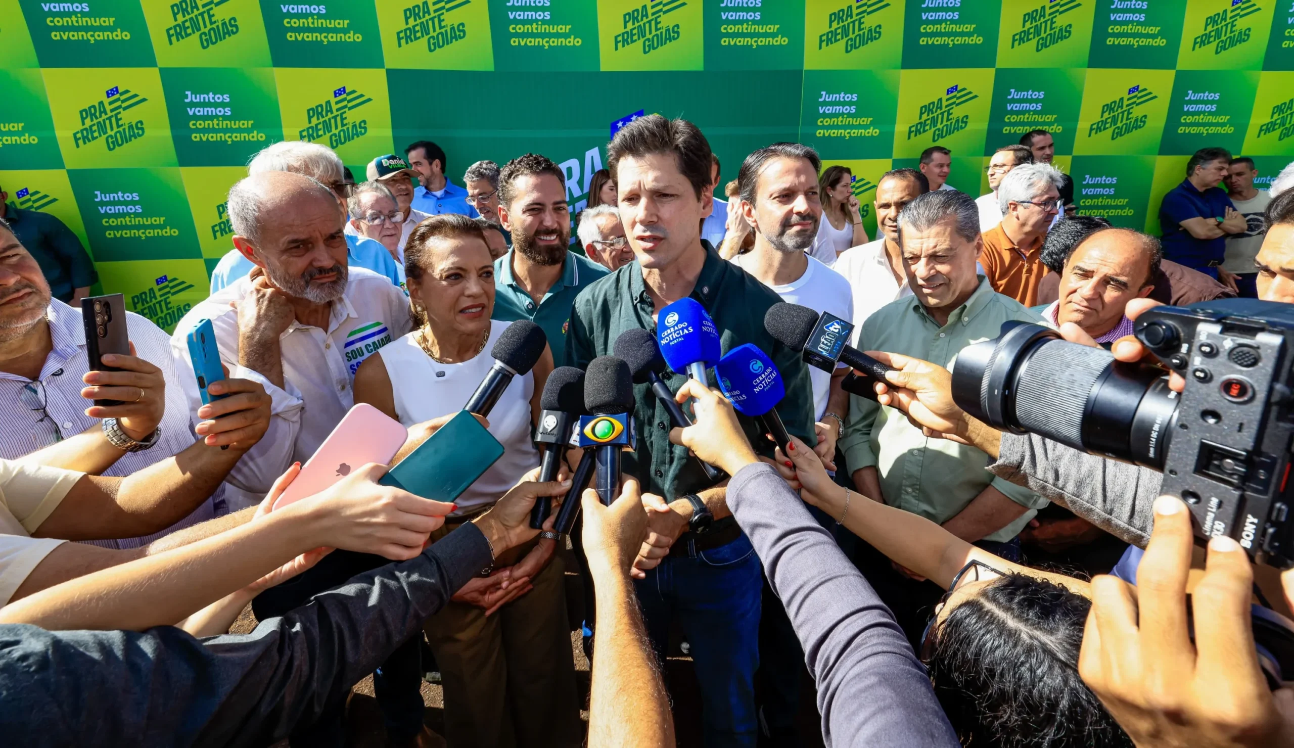 “Nossa missão é que os goianos tenham suas conquistas garantidas”, diz Daniel Vilela em Itumbiara