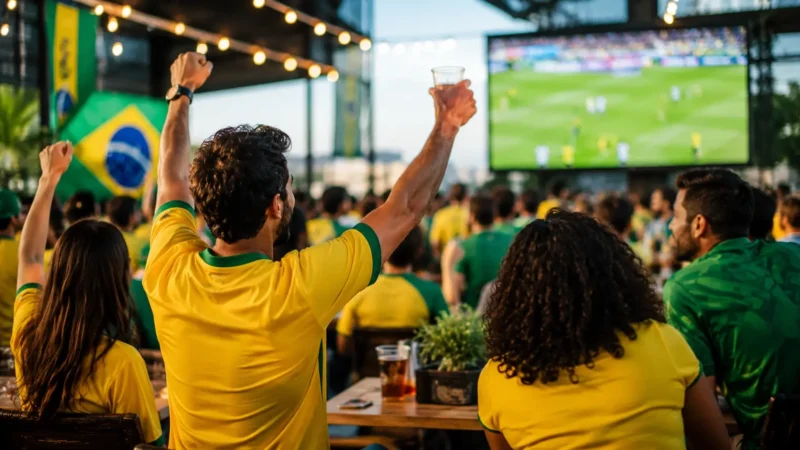 Onde assistir aos jogos da Copa do Mundo em Goiânia