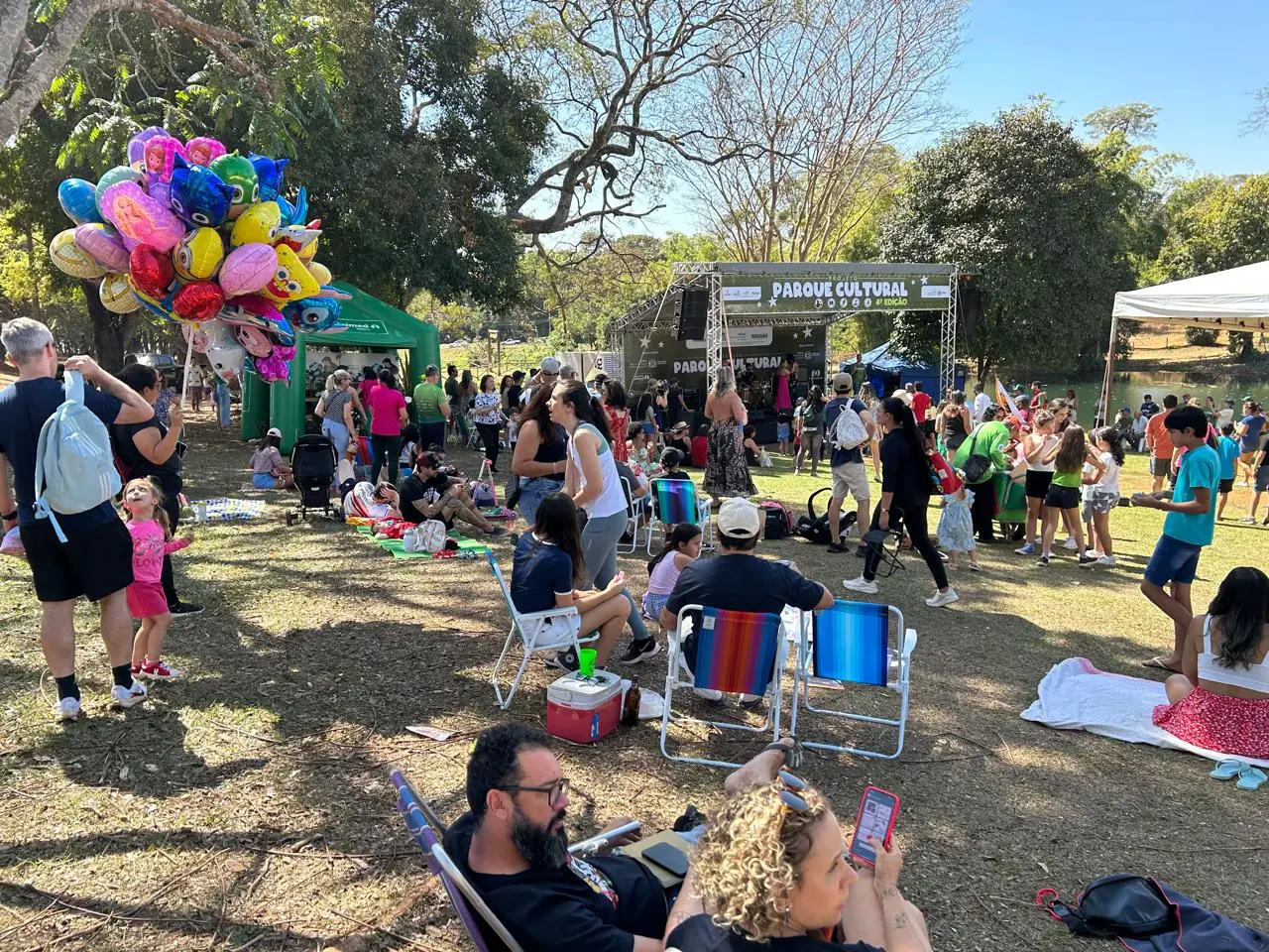 Parque Cultural leva shows, esporte e ações ambientais ao Goiânia 2