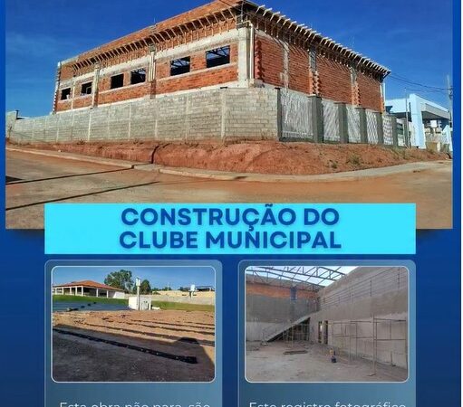 Prefeito destaca avanço de obra de lazer em Ivolândia