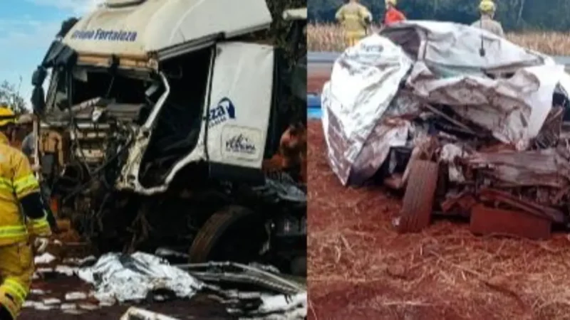 Quatro pessoas morrem e uma fica ferida após acidentes na BR-452, em Rio Verde