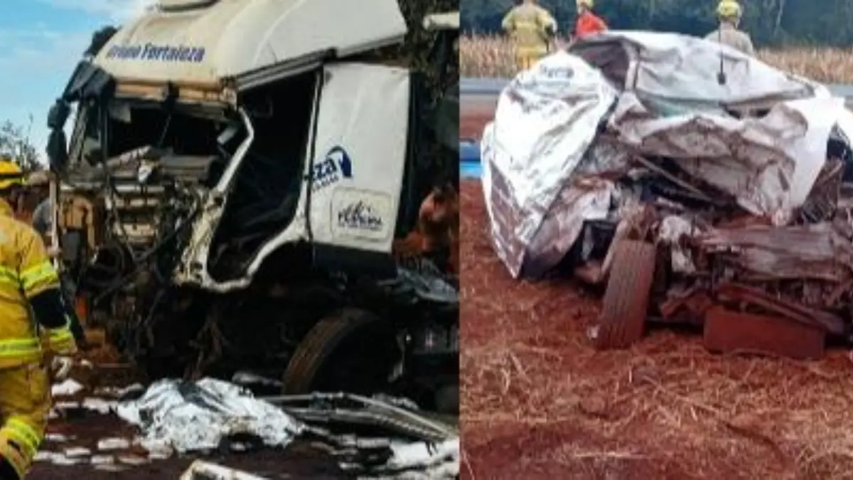 Quatro pessoas morrem e uma fica ferida após acidentes na BR-452, em Rio Verde