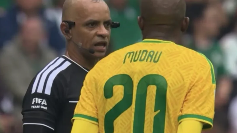Reações na África do Sul à arbitragem de Wilton Sampaio