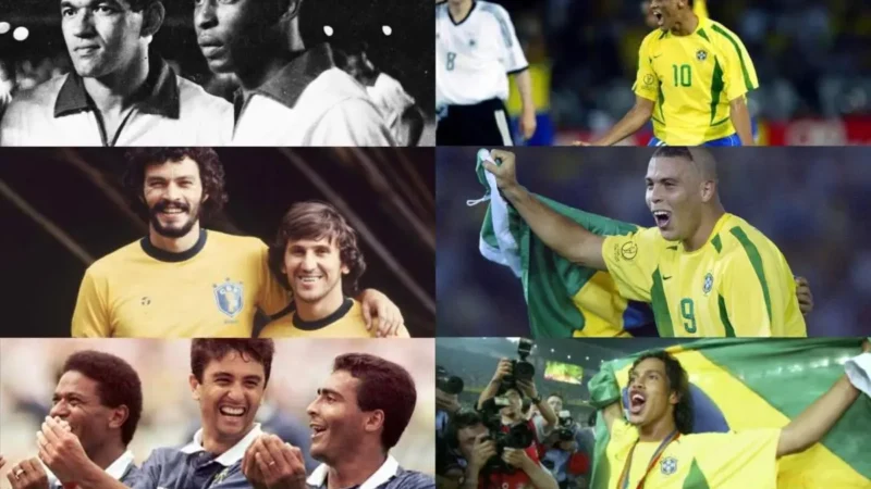 Relembre parcerias que fizeram história pela seleção em Copas