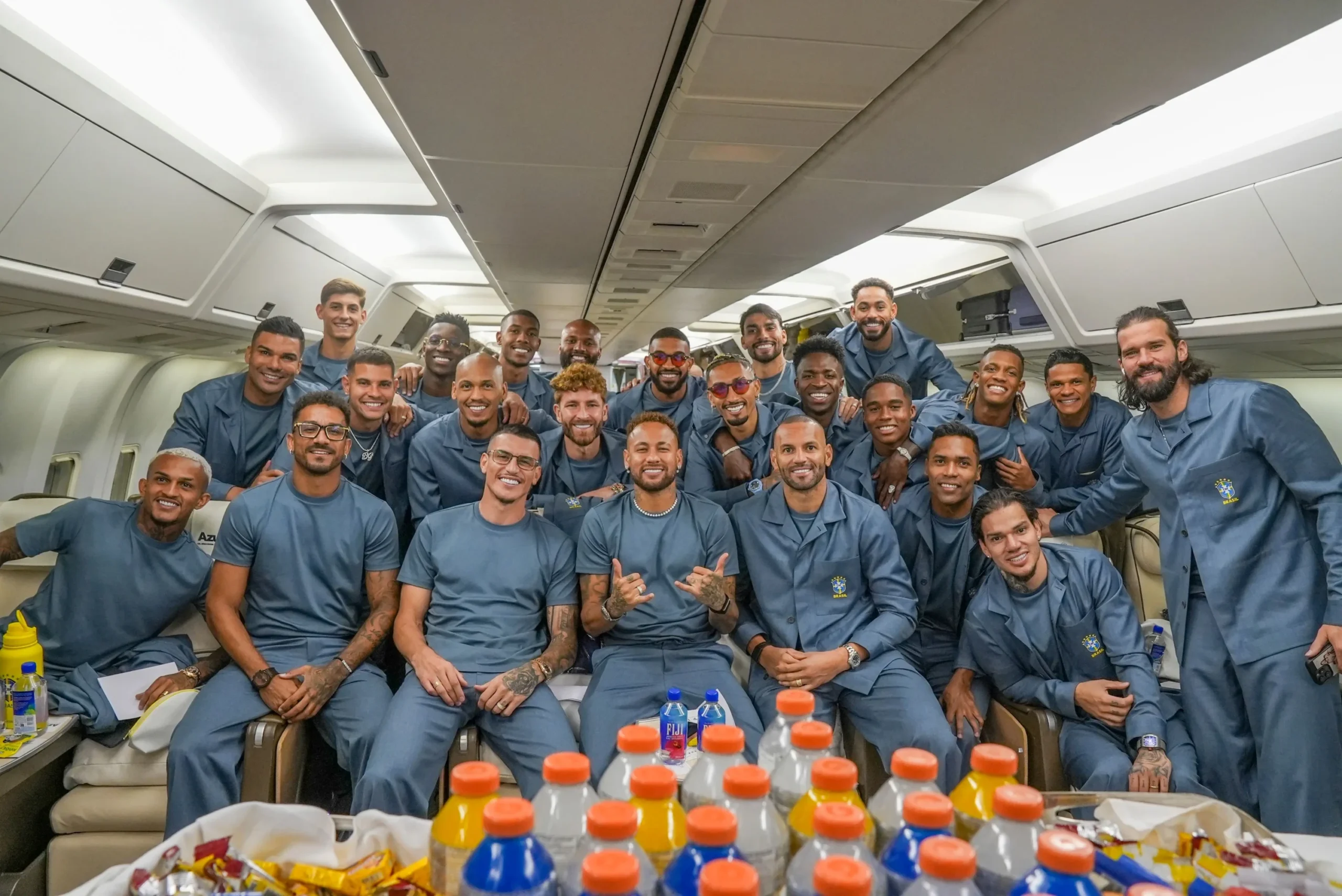 Rumo à Copa do Mundo! Seleção Brasileira embarca para os Estados Unidos