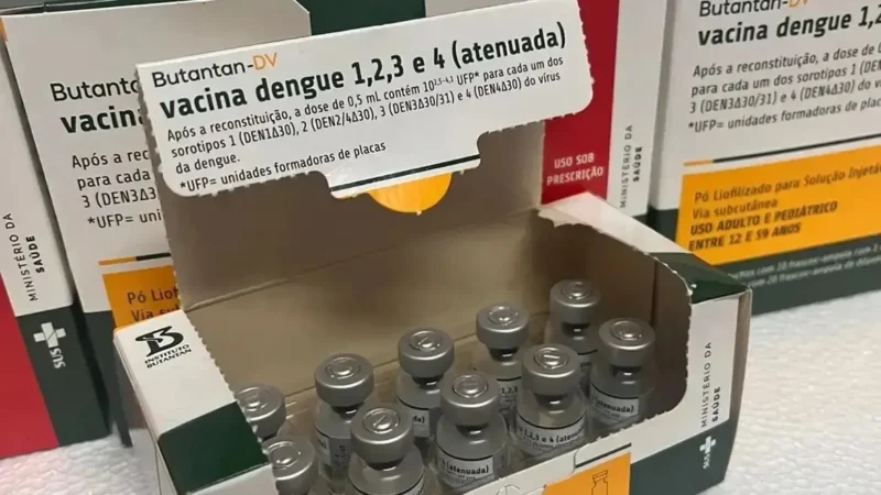 Saúde mantém vacina contra dengue para crianças em Goiás