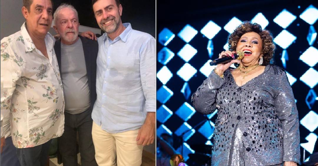 Alcione volta ao Maracanã e não desafina na presença de Lula