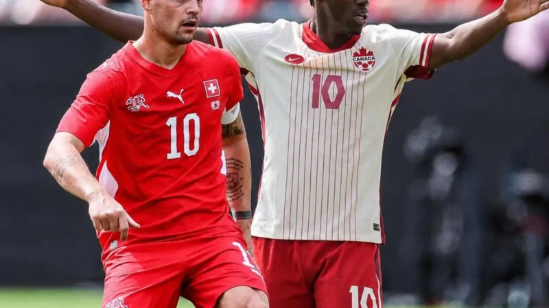 Suíça e Canadá duelam pela liderança e a classificação; veja escalações