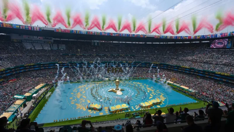 Torcedor do México reclamou da cerimônia de abertura da Copa