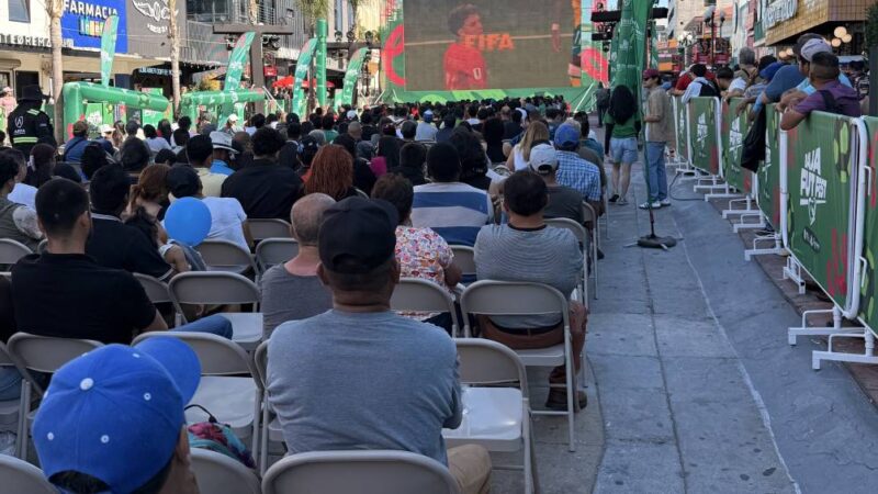 O lado que a torcida mexicana escolheu