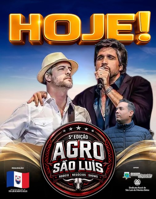 Victor & Léo são atração principal da Agro São Luís, hoje!