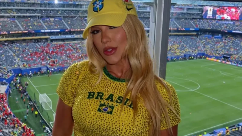 Virginia posta vídeo do gol de Vini Jr., mas não faz comentários