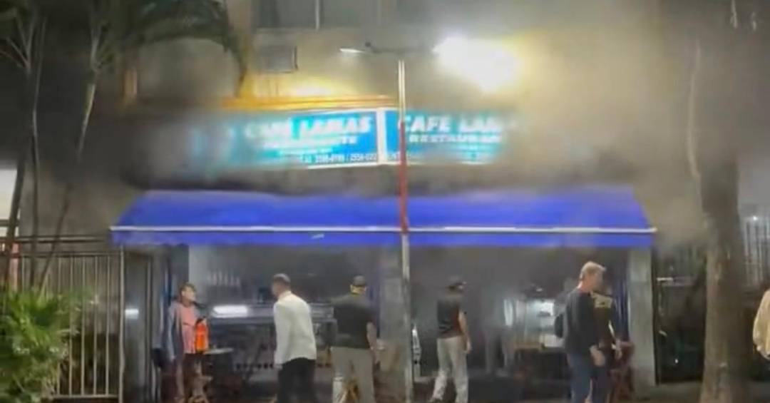 Café Lamas, restaurante mais antigo do Rio, é atingido por incêndio