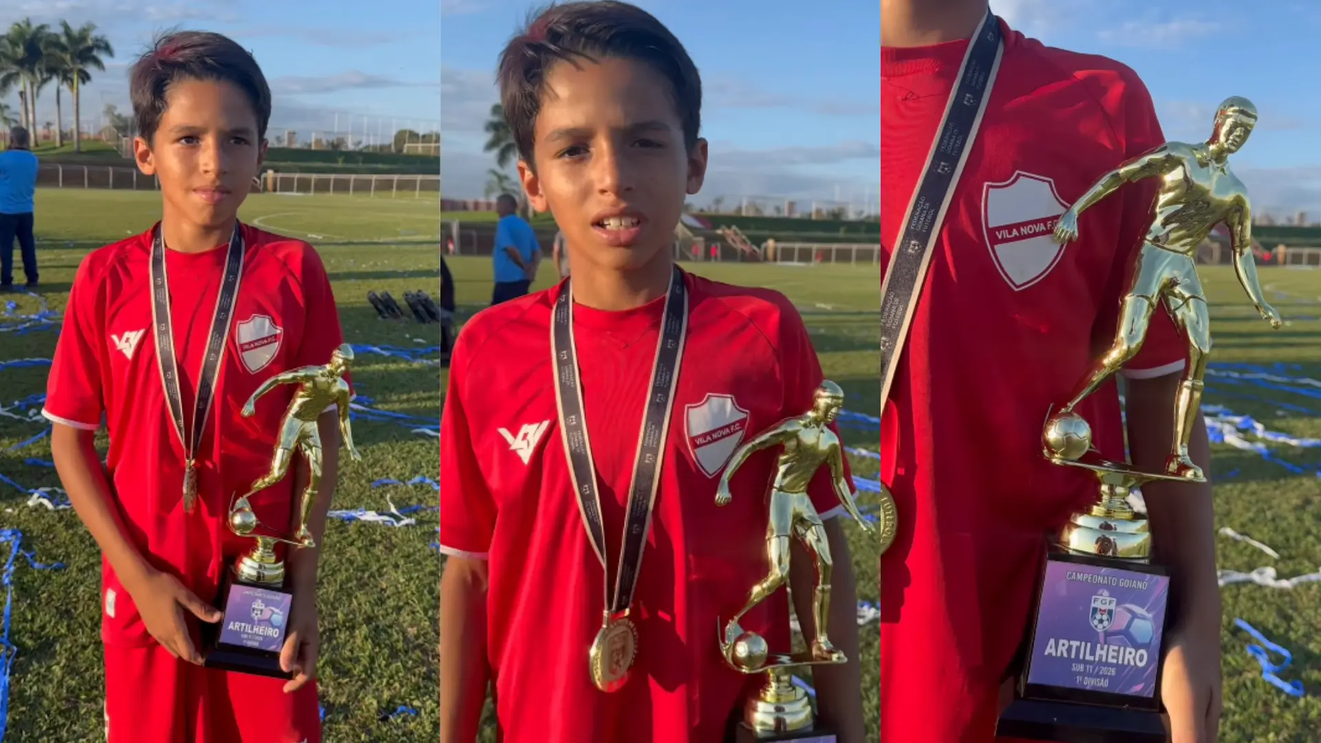 artilheiro do sub-11 tem média de gols impressionante