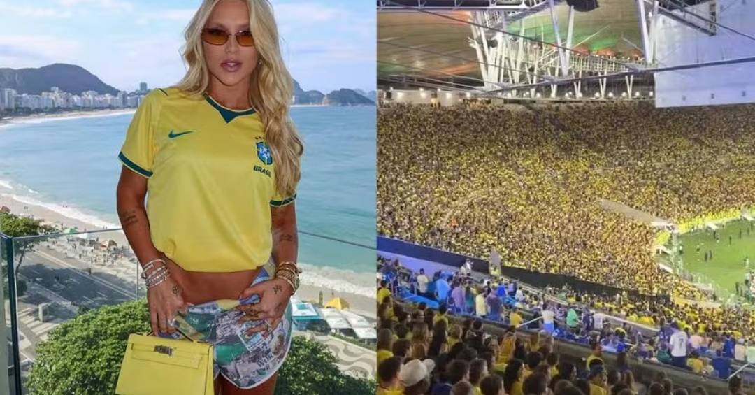 Vini Jr é ovacionado no Maracanã e Virginia, xingada: veja vídeo