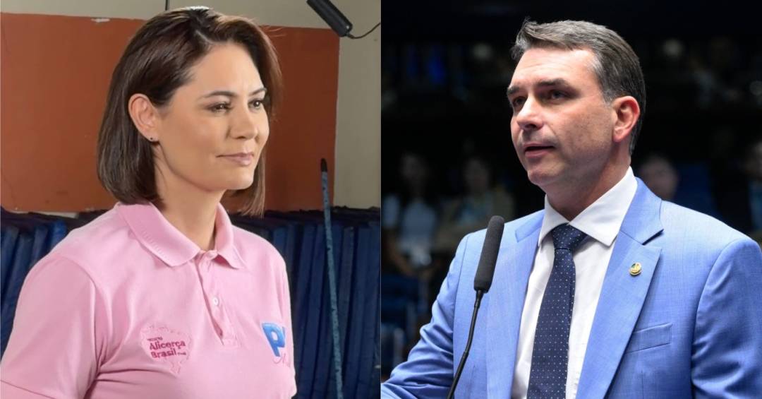Flávio Bolsonaro nega que tenha humilhado Michelle; veja resposta completa