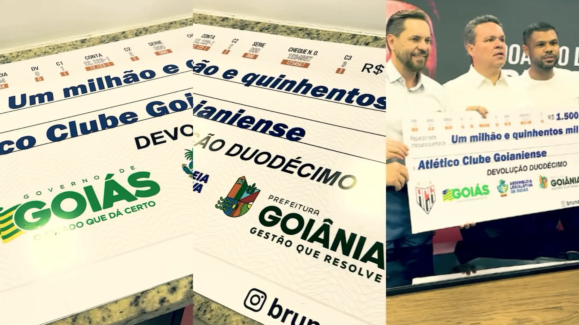 quanto os clube de GO recebem de recursos públicos