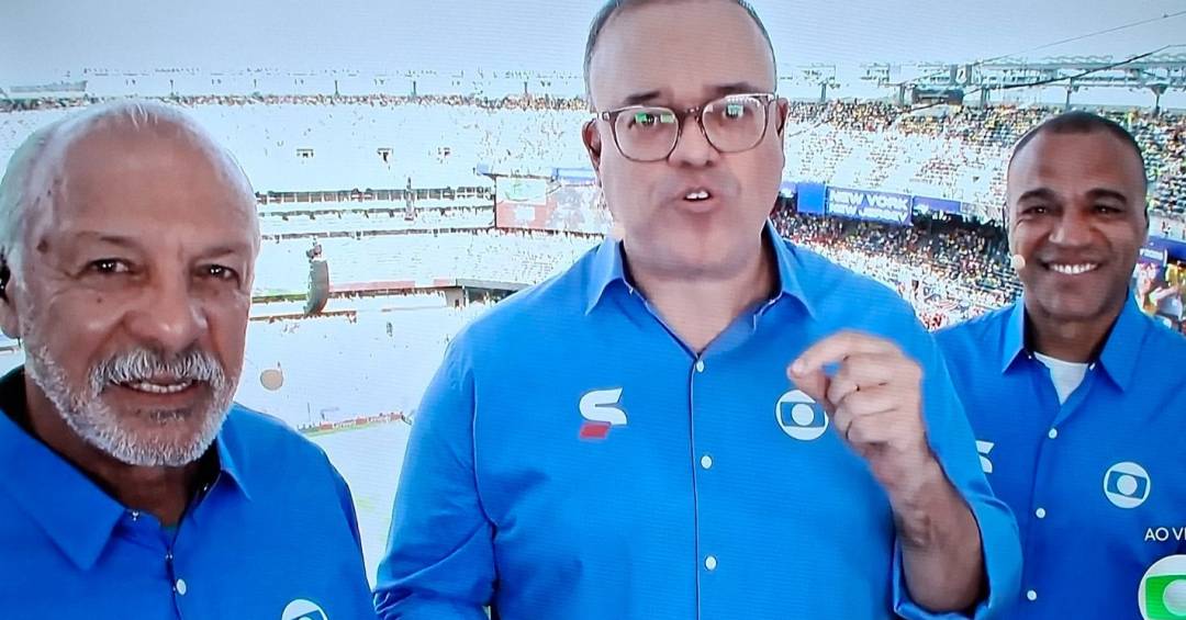 Sem Galvão, Globo registra queda histórica na estreia do Brasil na Copa