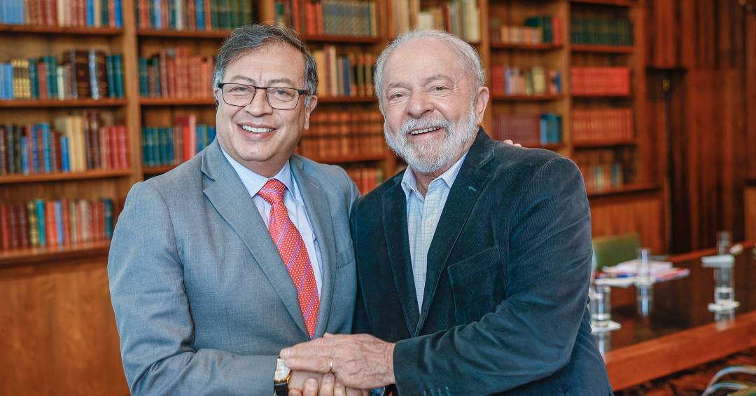 A promessa de Gustavo Petro a Lula em meio às tensões na Colômbia