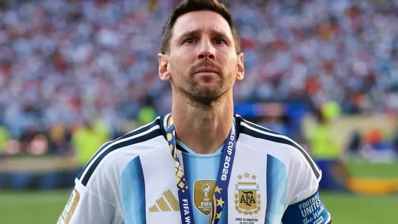 “A dor é muito grande”, diz Messi após vice na Copa do Mundo