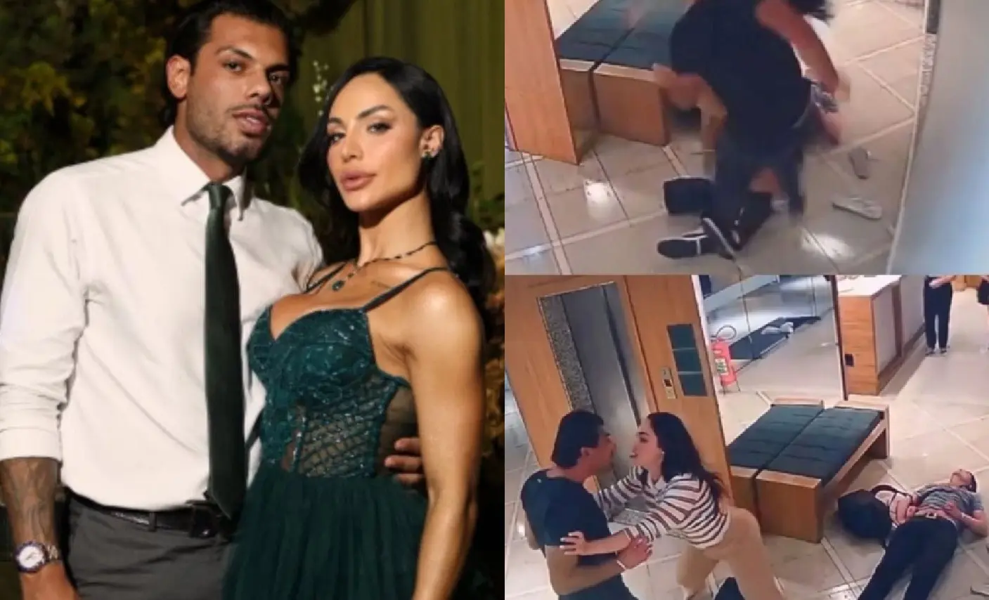 Aline Mineiro se pronuncia após namorado agredir jovem que foi internado