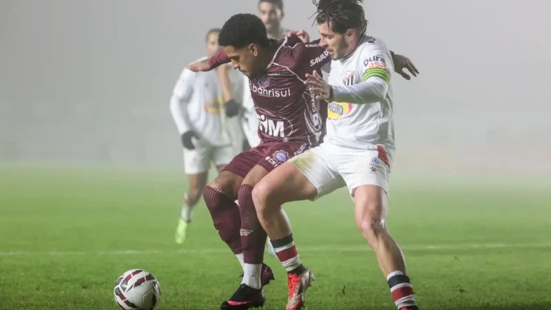Anápolis busca empate nos acréscimos contra o Caxias e evita nova derrota