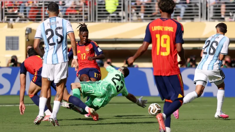 Árbitro anula gol da Espanha em web reage: ‘foi roubo’