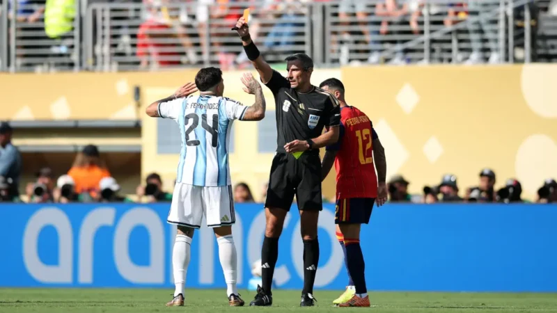 Argentina não finalizou a gol no jogo inteiro contra Espanha