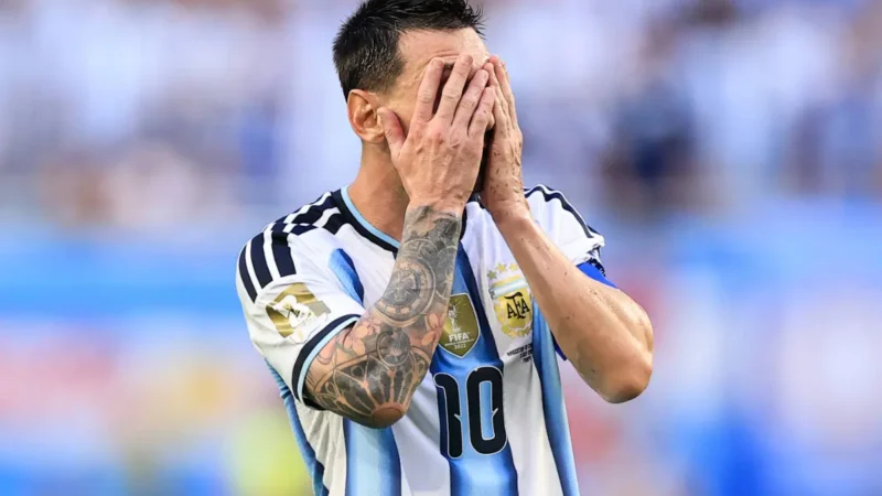 Argentina vai para prorrogação contra Cabo Verde