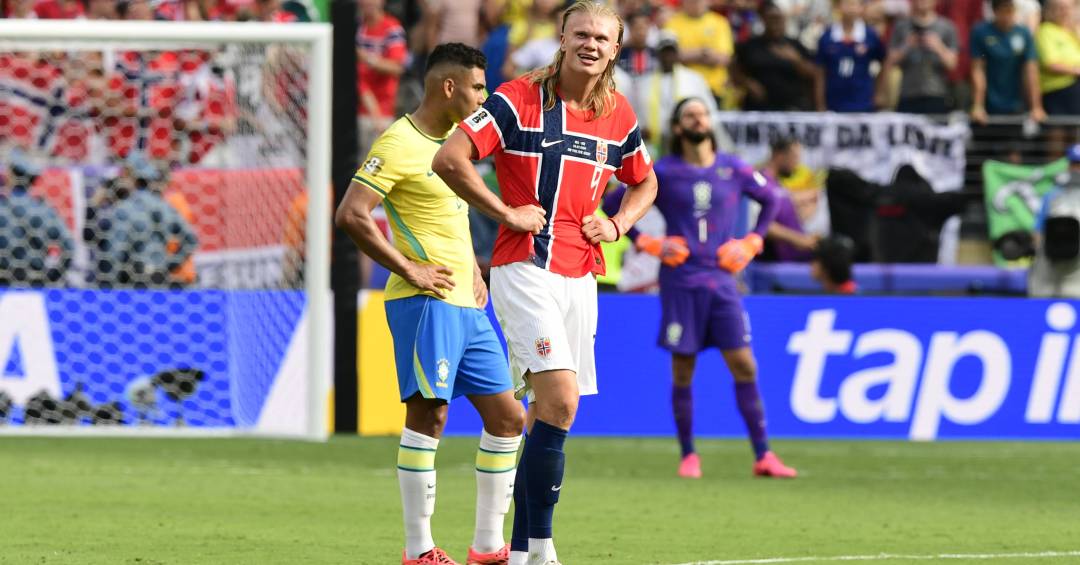 A provocação de Haaland nas redes sociais após eliminar Brasil na Copa