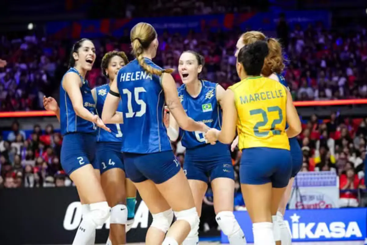 Brasil volta a vencer na VNL e supera o Japão por 3 sets a 1
