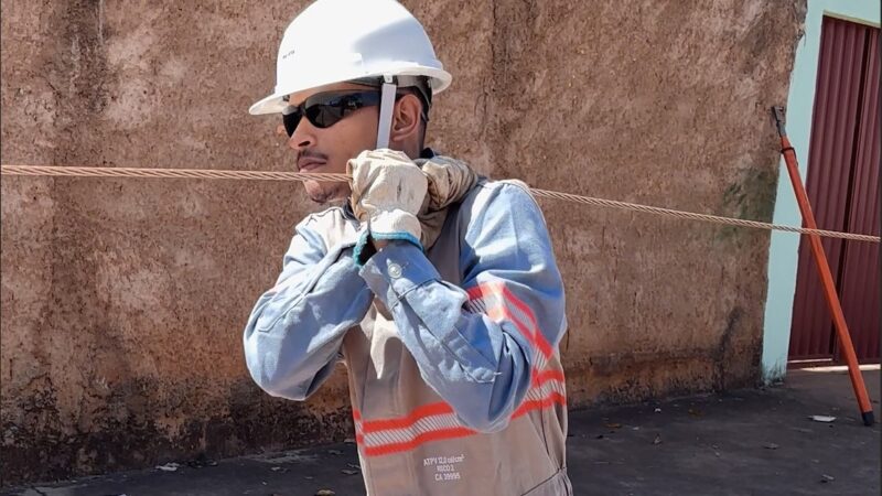 Caçu recebe reforço na rede elétrica para mais segurança