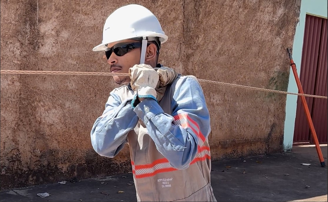 Caçu recebe reforço na rede elétrica para mais segurança