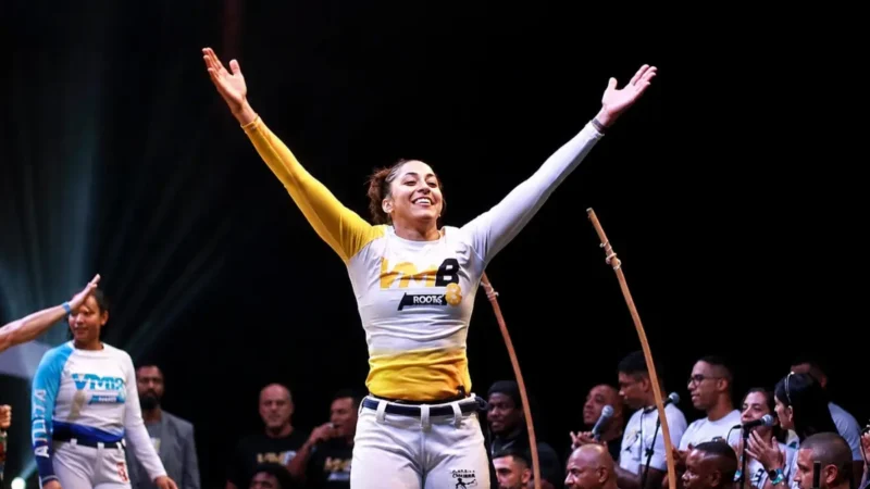 Capoeirista goiana é selecionada para competição internacional