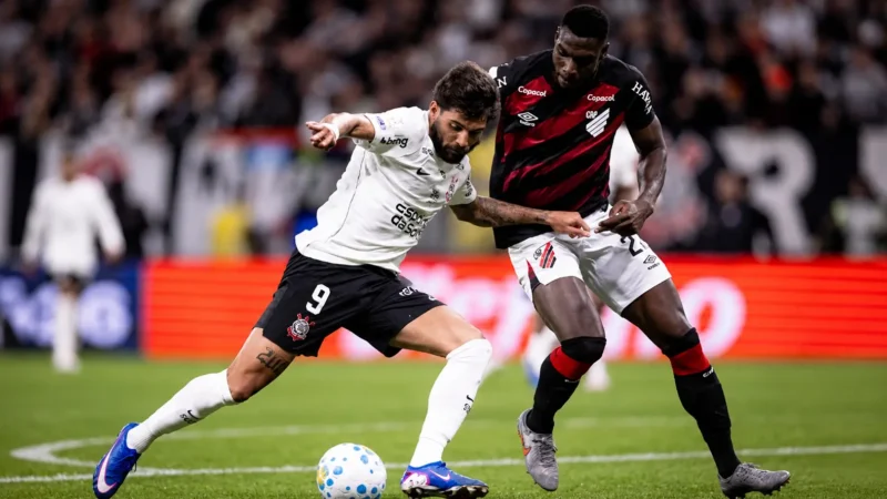 Corinthians empata com o Athletico-PR; Cruzeiro vence o Coritiba