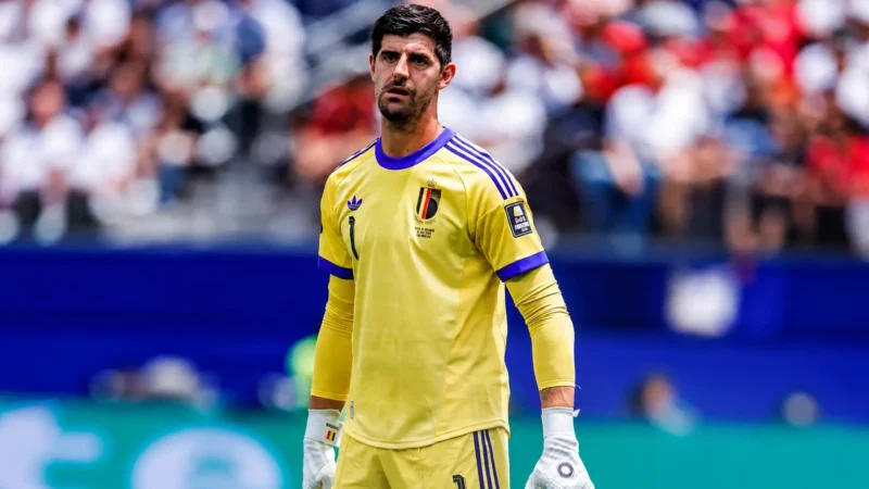 Courtois indica adeus à seleção da Bélgica após eliminação
