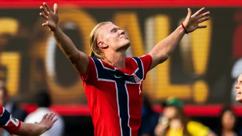 Decisivo! Haaland é o atacante mais letal da Copa do Mundo