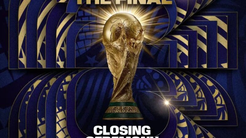 Cerimônia de encerramento da Copa do Mundo: atrações, horário e onde assistir