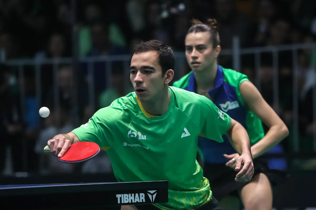 Dupla brasileira fica com o vice no WTT Star Contender