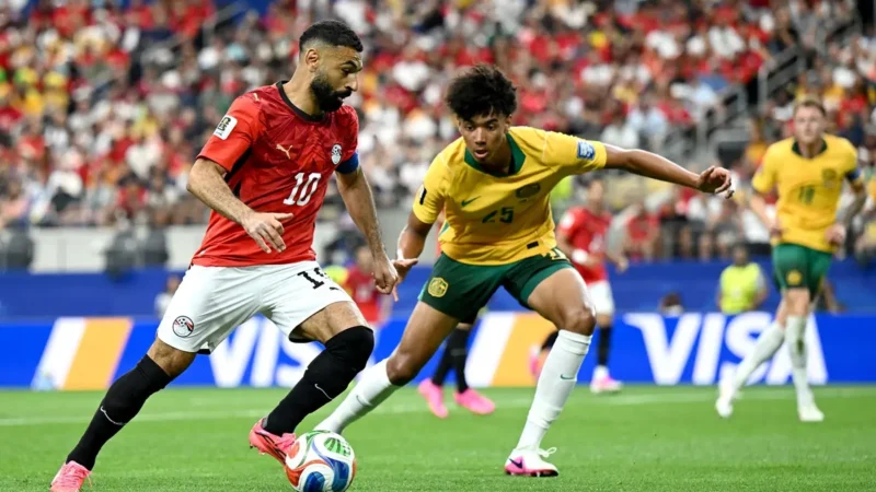 Egito derrota Austrália e consegue classificação histórica na Copa