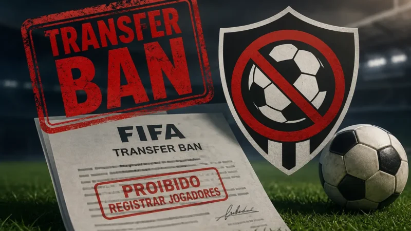 Entenda o que é um transfer ban e como ele se aplica aos clubes