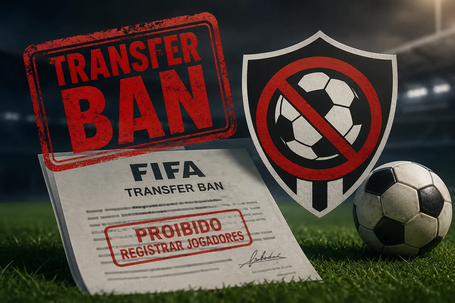 Entenda o que é um transfer ban e como ele se aplica aos clubes