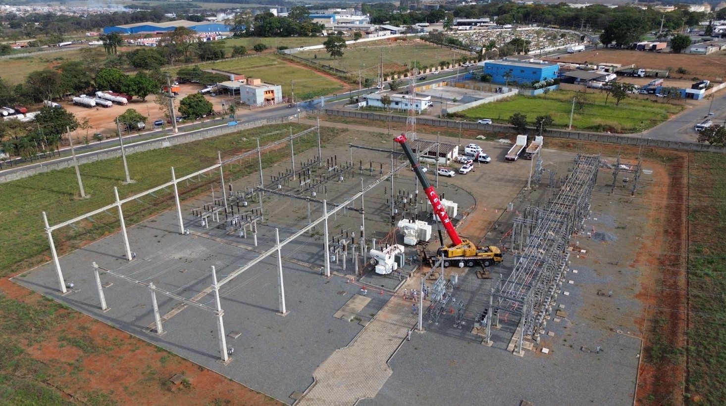 Equatorial moderniza subestação e amplia rede em Senador Canedo
