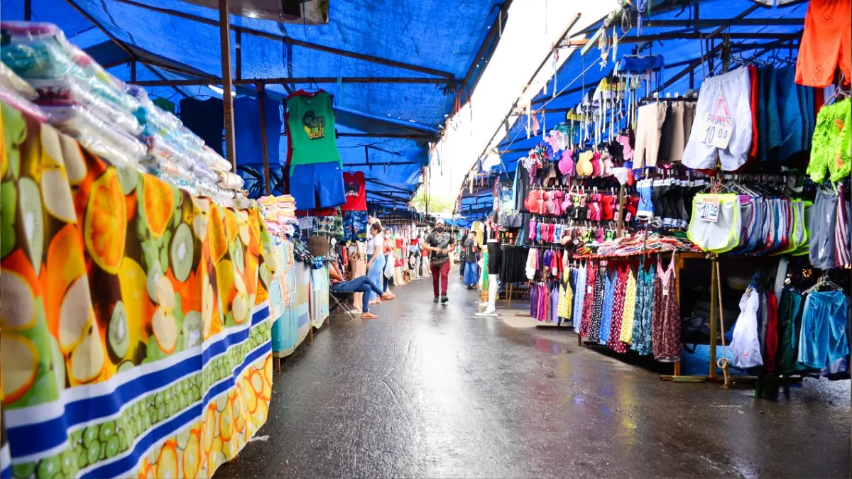 Feira Hippie em Goiânia fica sem energia por falta de pagamento