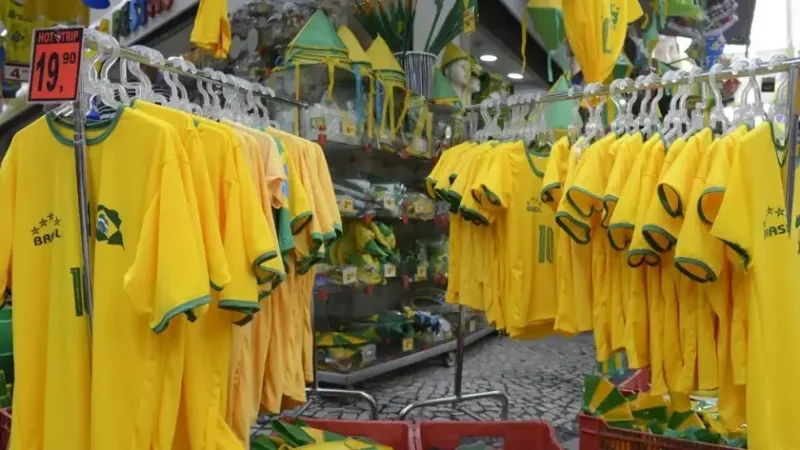 Feirantes goianos projetam prejuízo e queda de 80% nas vendas após derrota do Brasil para Noruega